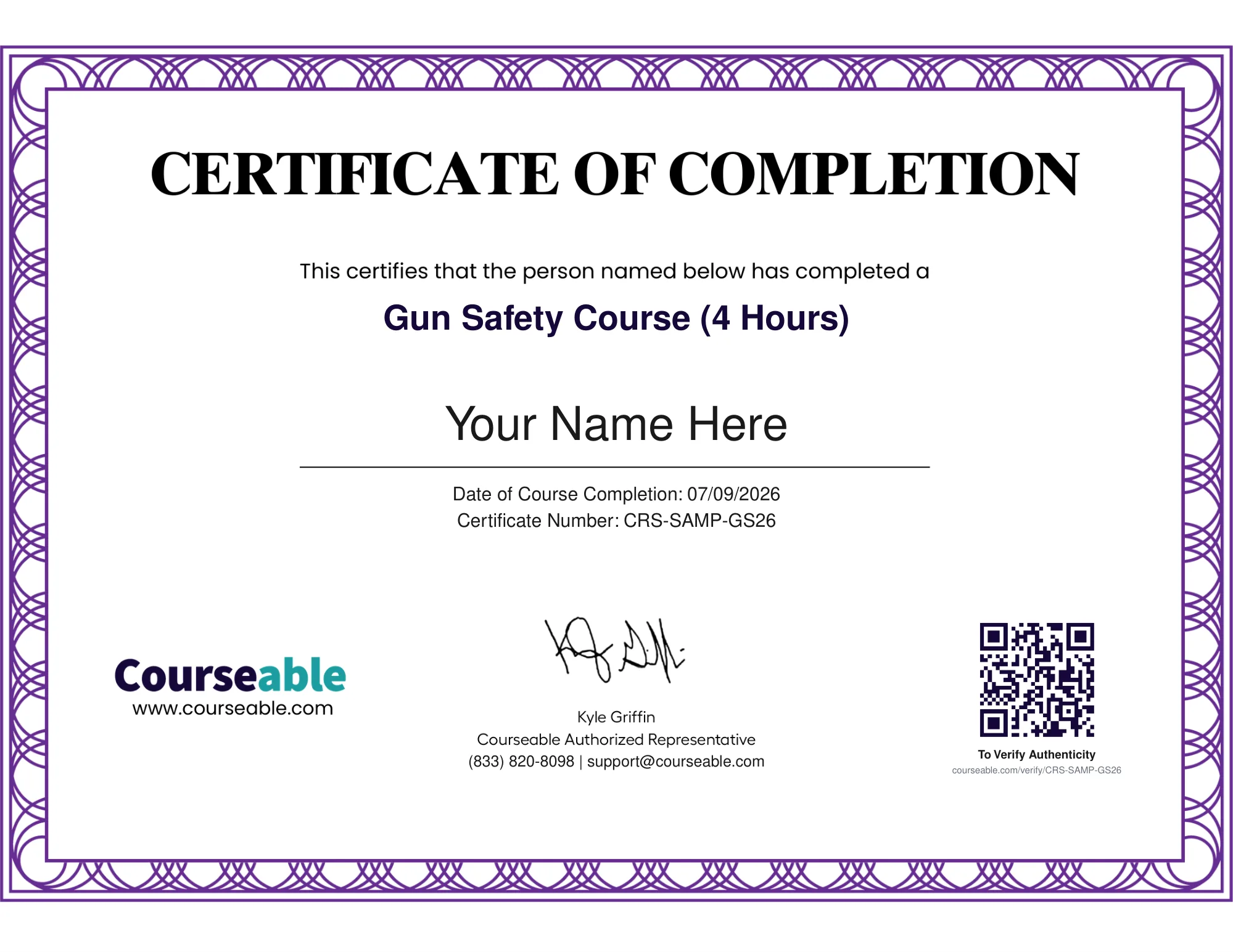 Download Your Certificate