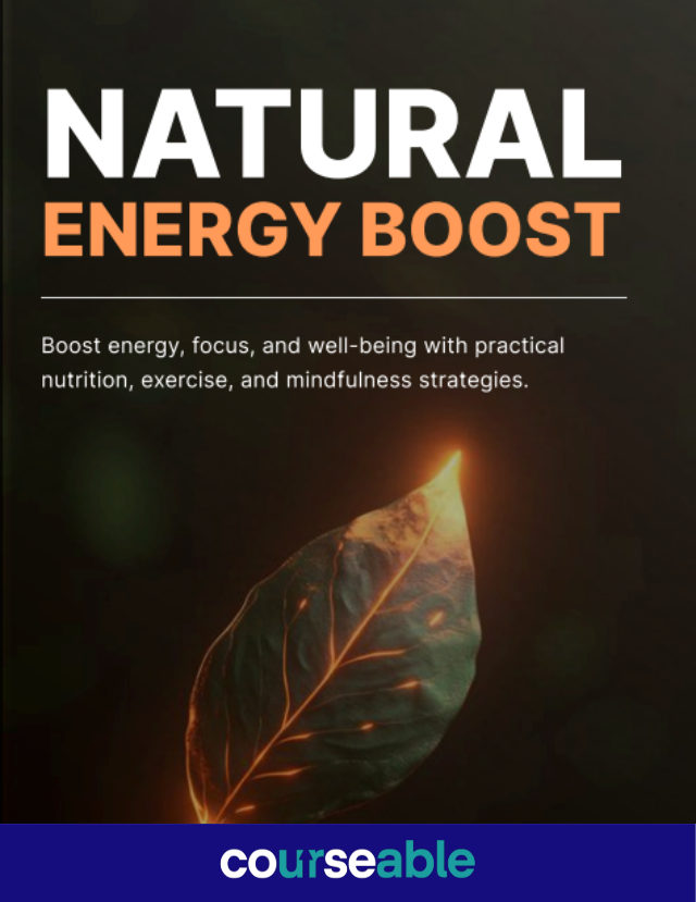 Natural Energy Boost cover