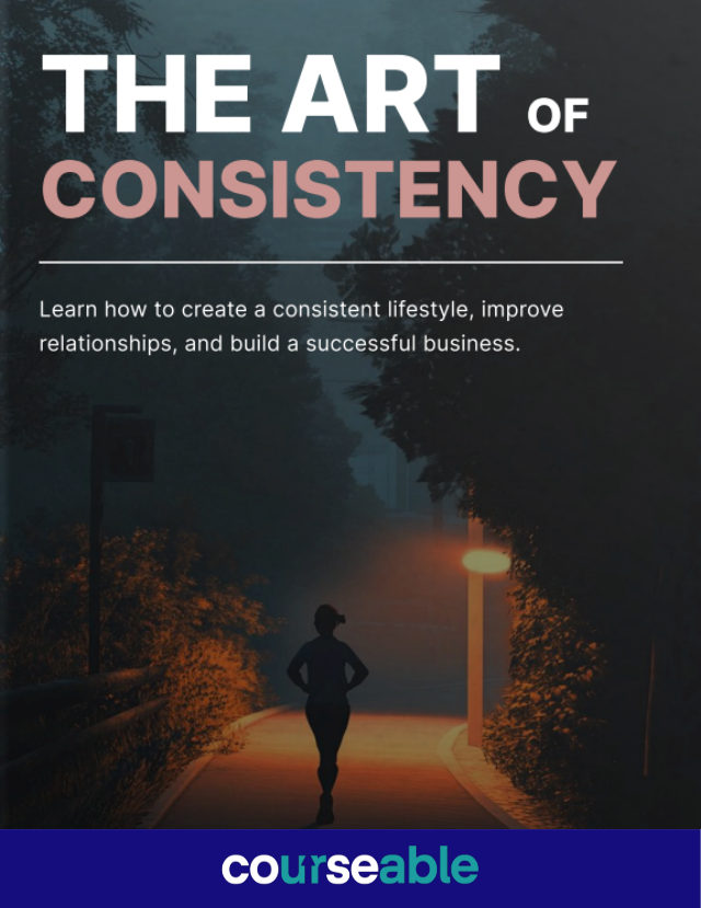 The Art Of Consistency cover
