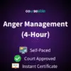 Anger Management Course (4-Hour)