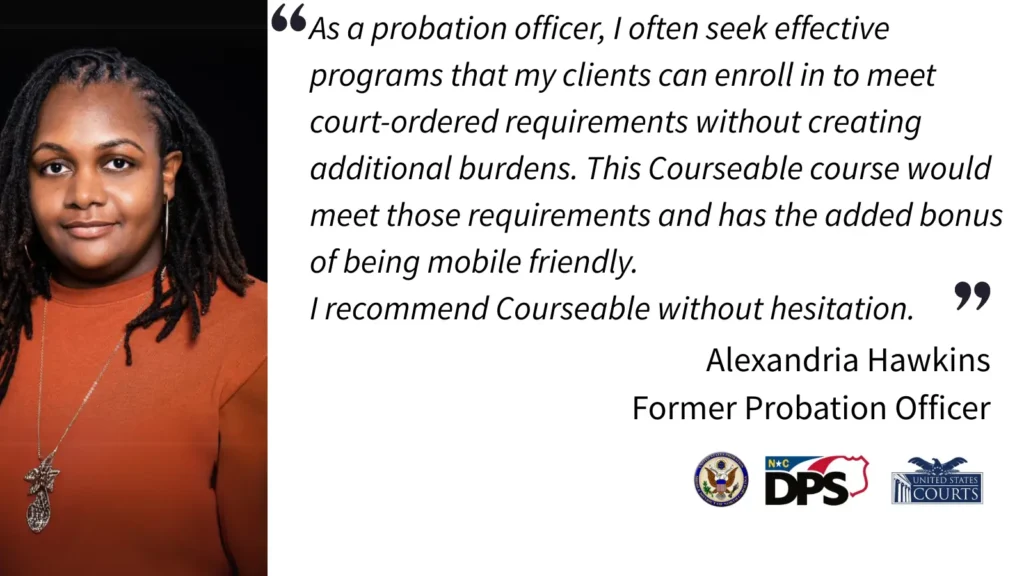 Alexandria H Courseable Testimonial (2)