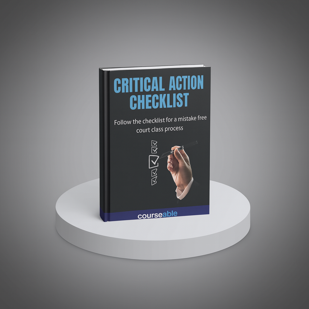 Step-by-Step Compliance Checklist