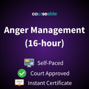 Personal Anger Management Course (16-Hour)